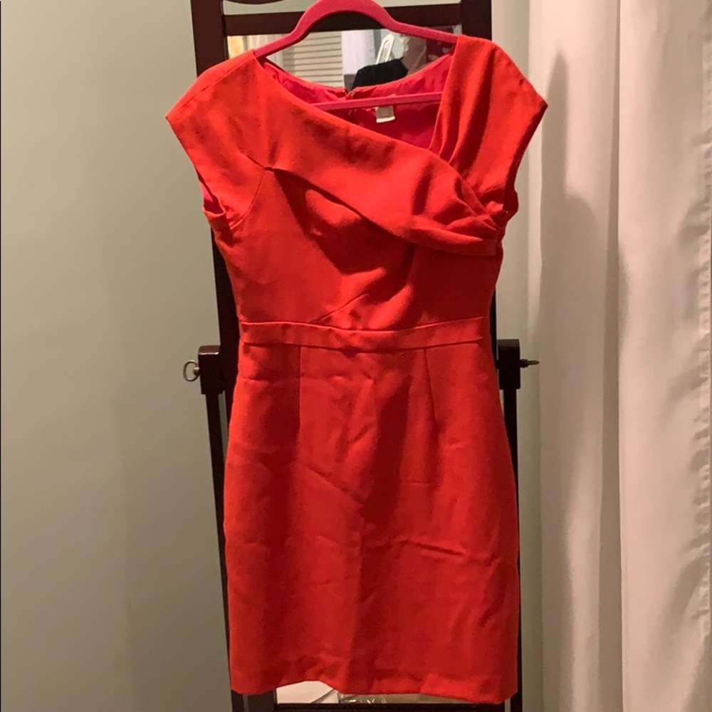J.Crew wool dress with cap sleeve